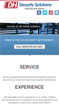 Mobile Screenshot of dhsecuritysolutions.com